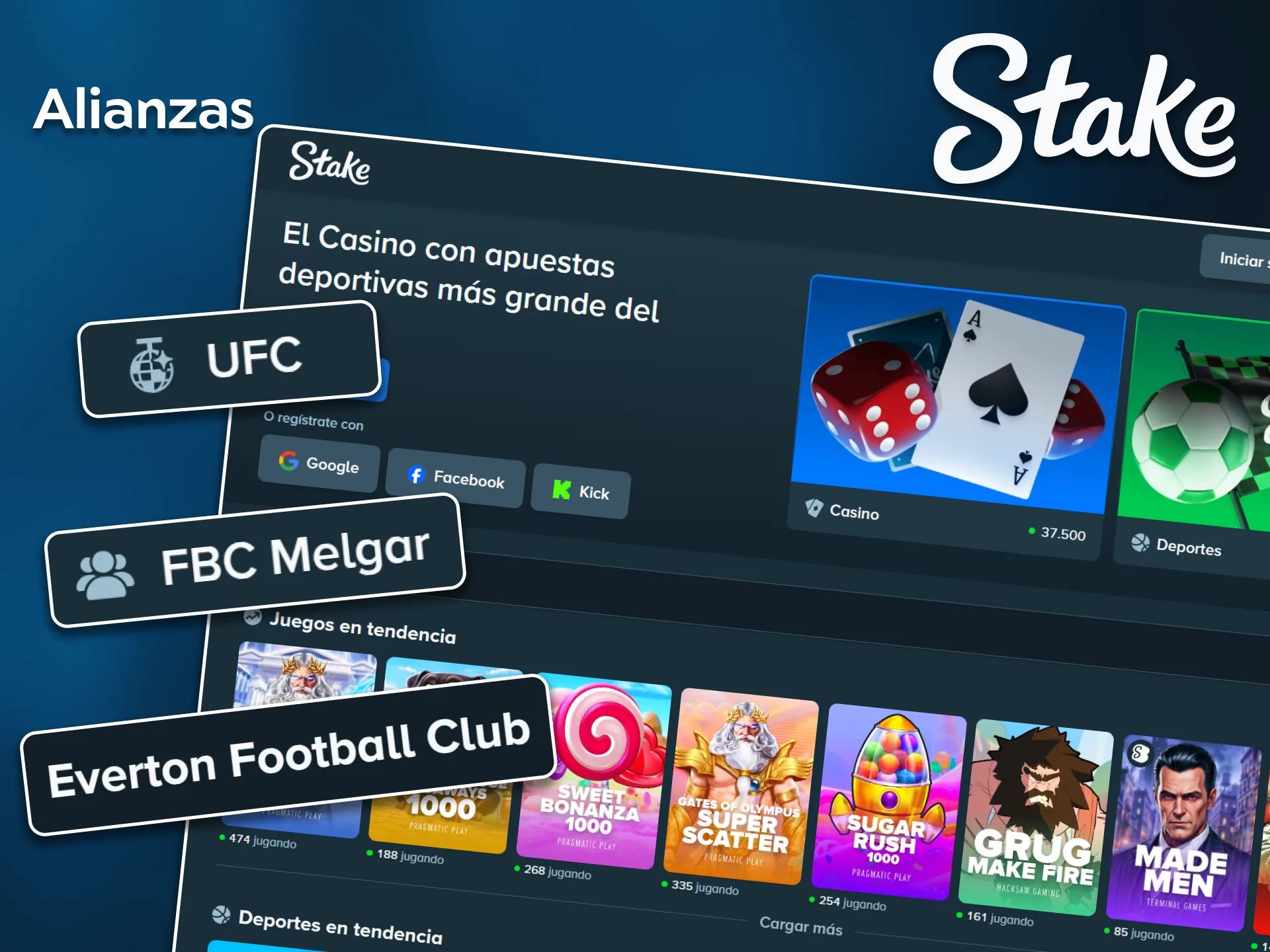 Conozca los acuerdos explorando las sólidas alianzas estratégicas de Stake.