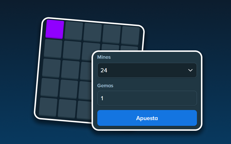 Multiplica tus ganancias asumiendo un mayor riesgo en Stake Mines con un número elevado de minas.